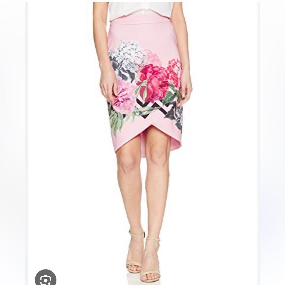 Ted Baker *NWT* Soella Pink Floral Pencil Skirt
